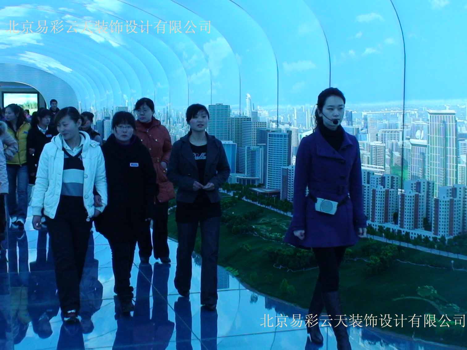 城市规划馆软膜天花吊顶