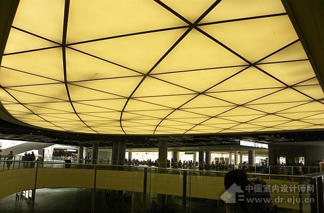 软膜天花透光膜暖灯效果