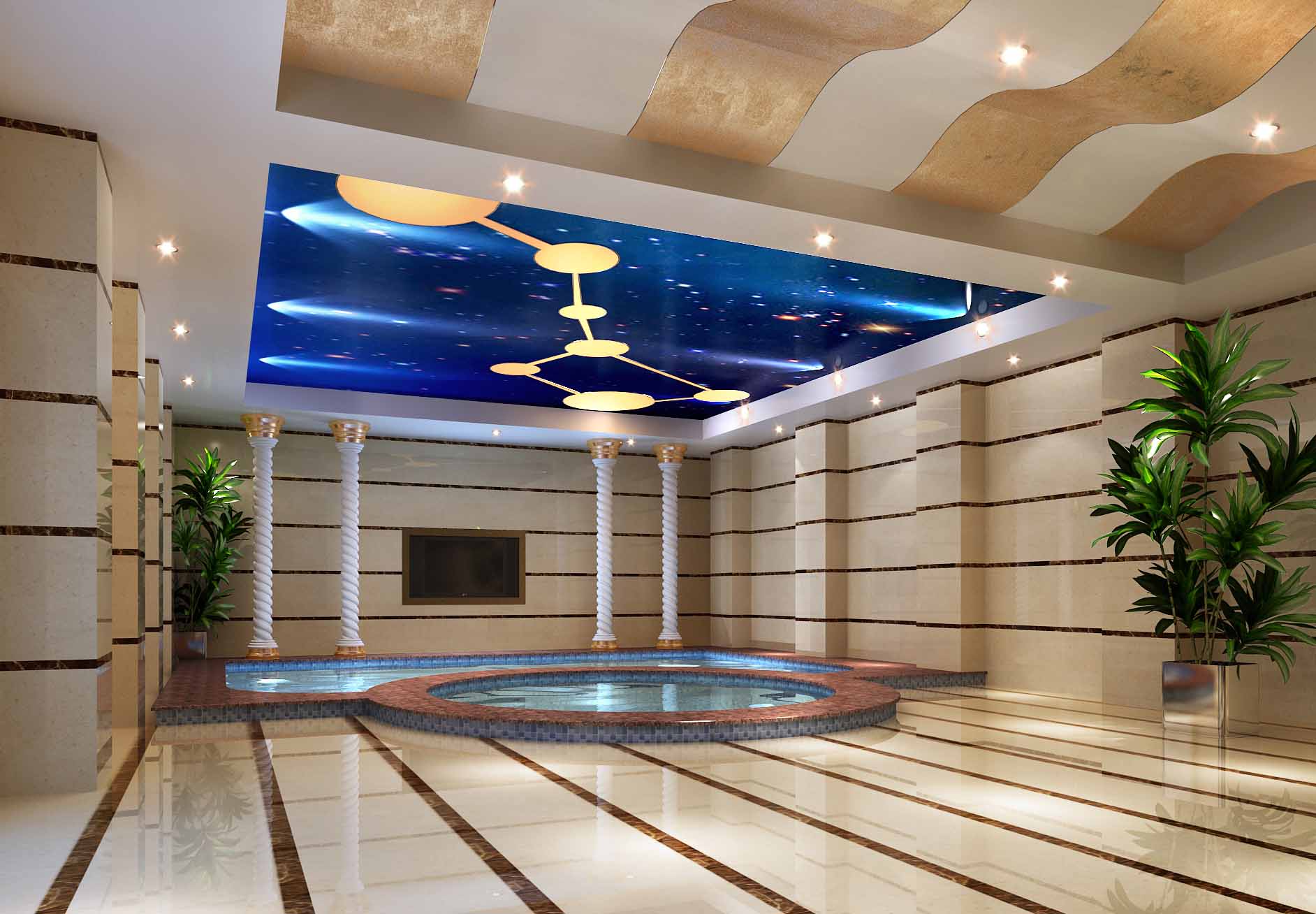 洗浴中心的设计方案